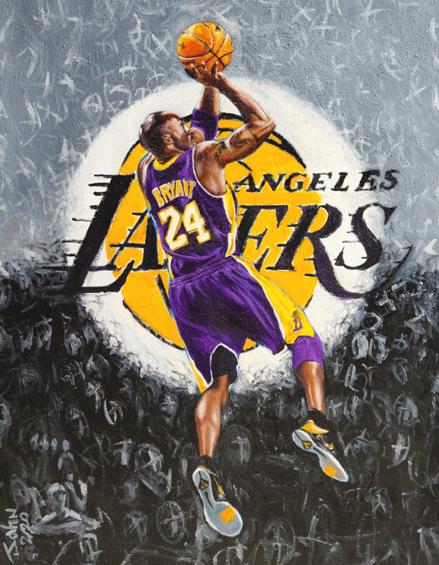 KOBE BRYANT ポスター Kobe Bryant LA Lakers Nike Double-Sided Vinyl Poster Banner